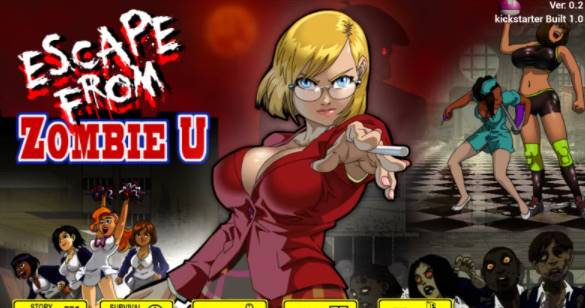 [ 英文/ACT动作/僵尸] Escape From Zombie U V0.2 [PC/900M]-破次元